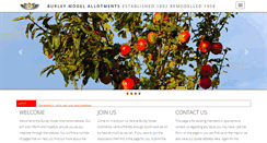 Desktop Screenshot of burleymodelallotments.org